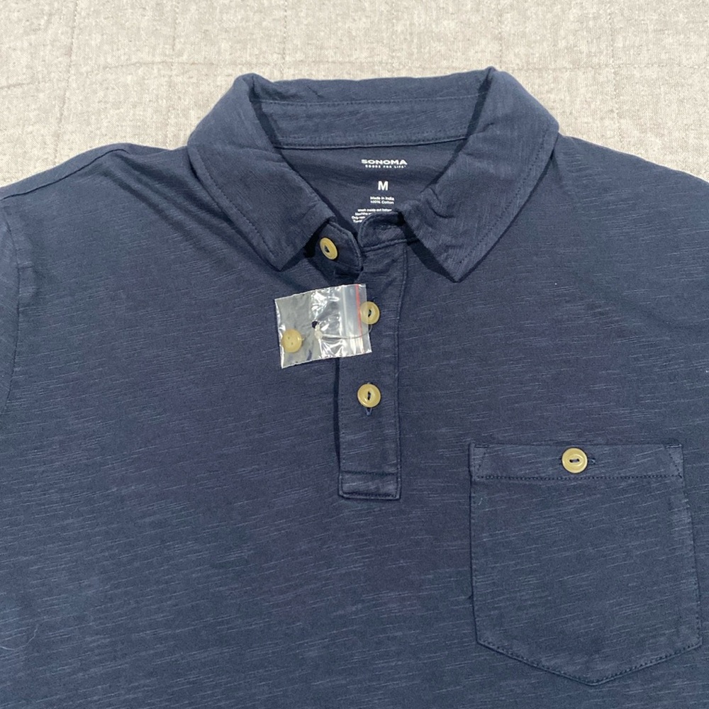 NWOT navy blue Sonoma men’s shirt